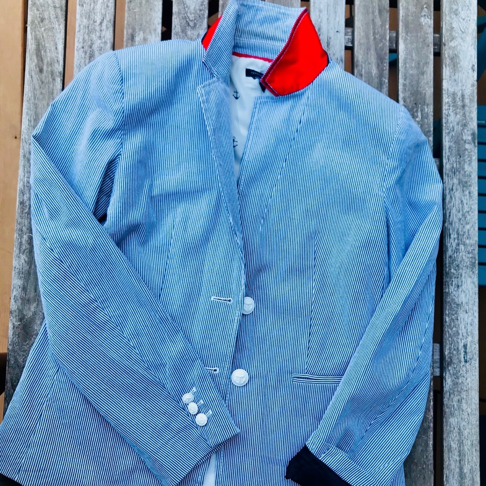 Tommy Hilfiger Seersucker Blazer